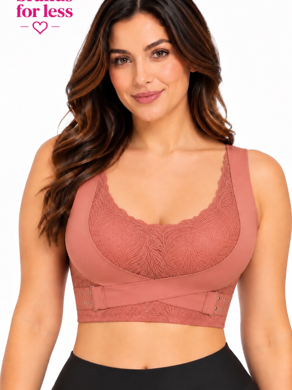 Brands for less Facebook ad: New sportive posture correction soft Bra