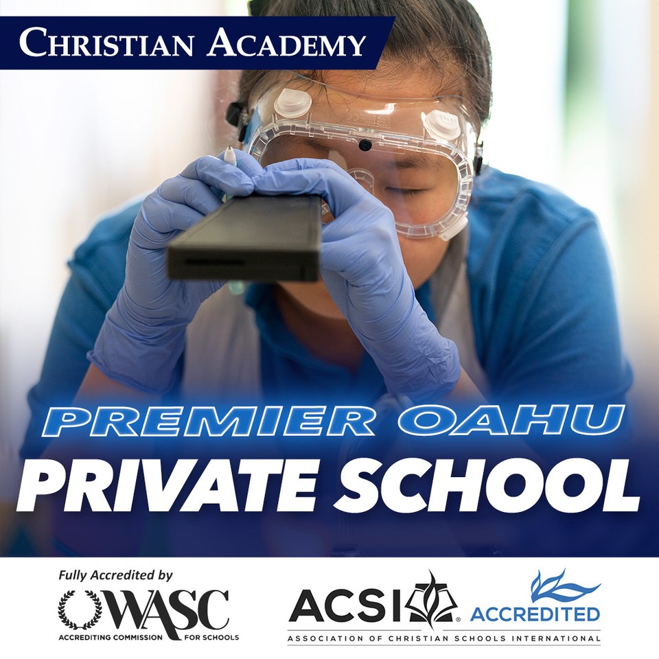 Christian Academy Honolulu Facebook ad