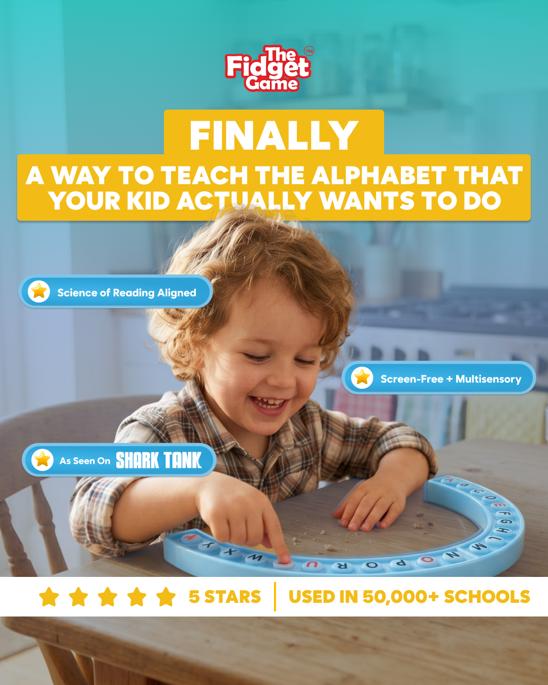 The Fidget Game Facebook ad