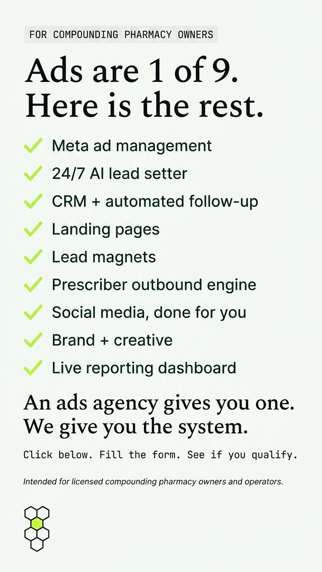 Compound Buzz Facebook ad