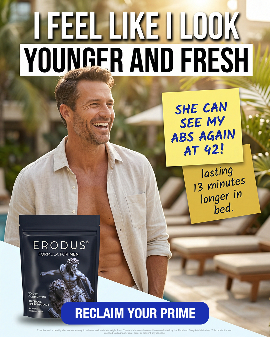 Erodus Formula For Men Facebook ad