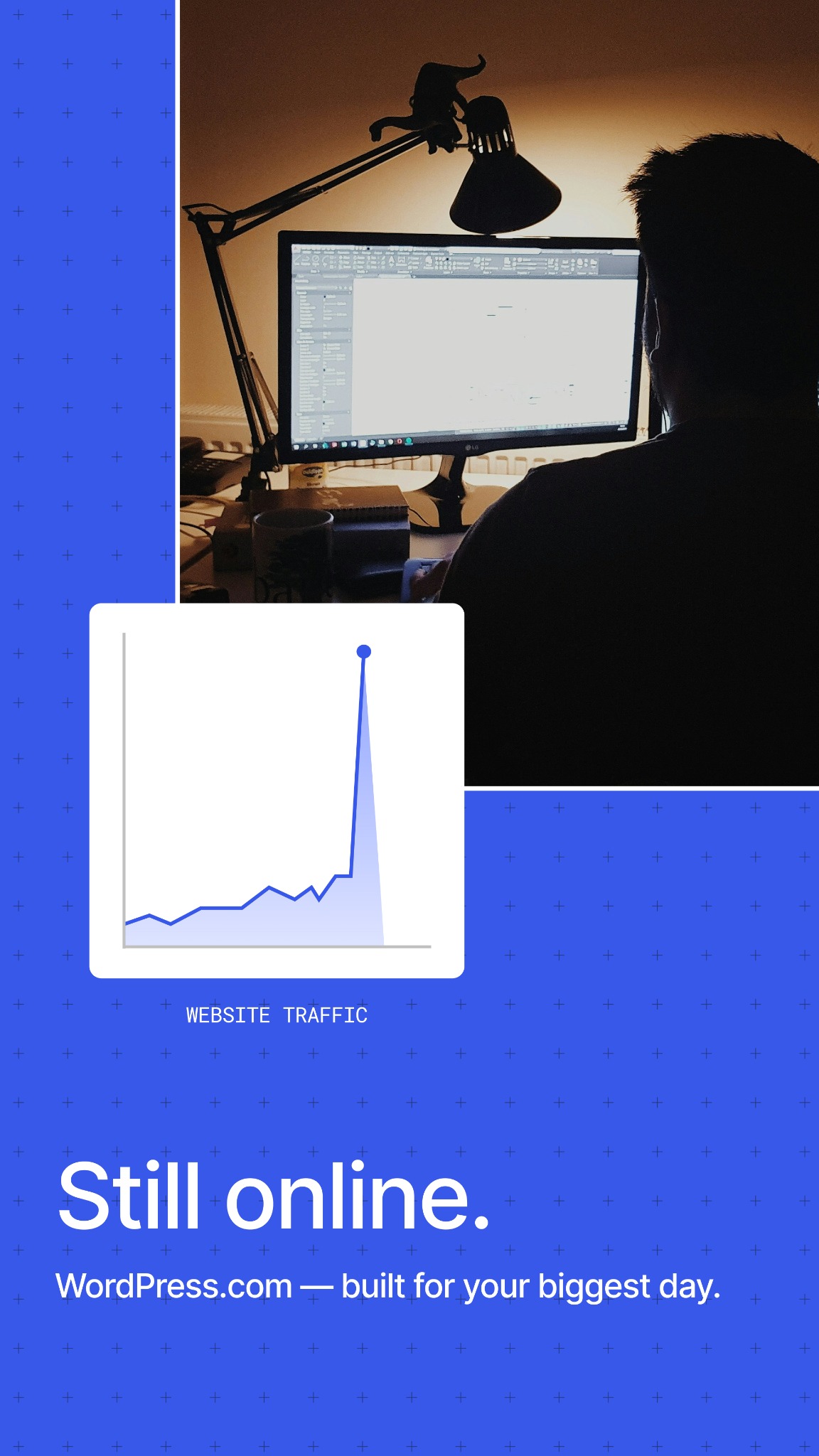 WordPress.com Facebook ad