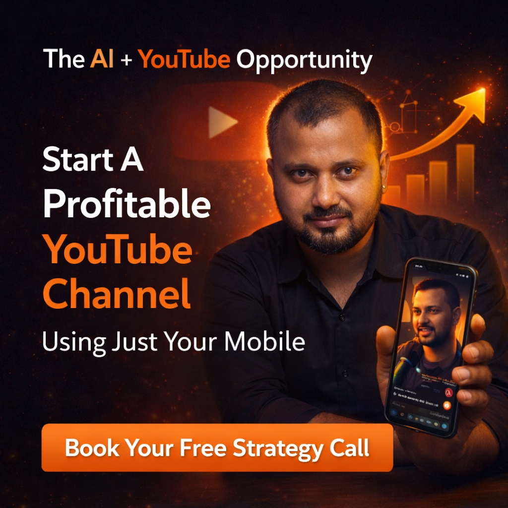 Tech Arvee Facebook ad: Start Your YouTube Channel With A Clear Roadmap