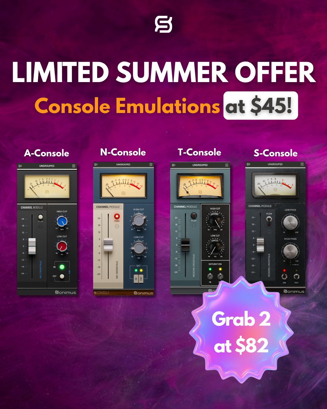 Sonimus Facebook ad: Choose your console.