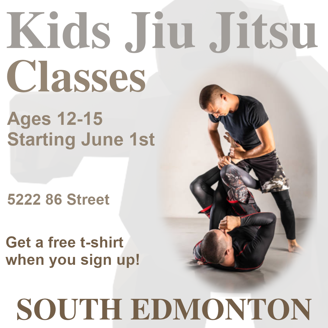 Giants Jiu Jitsu Facebook ad: Teens Jiu Jitsu classes in Edmonton!