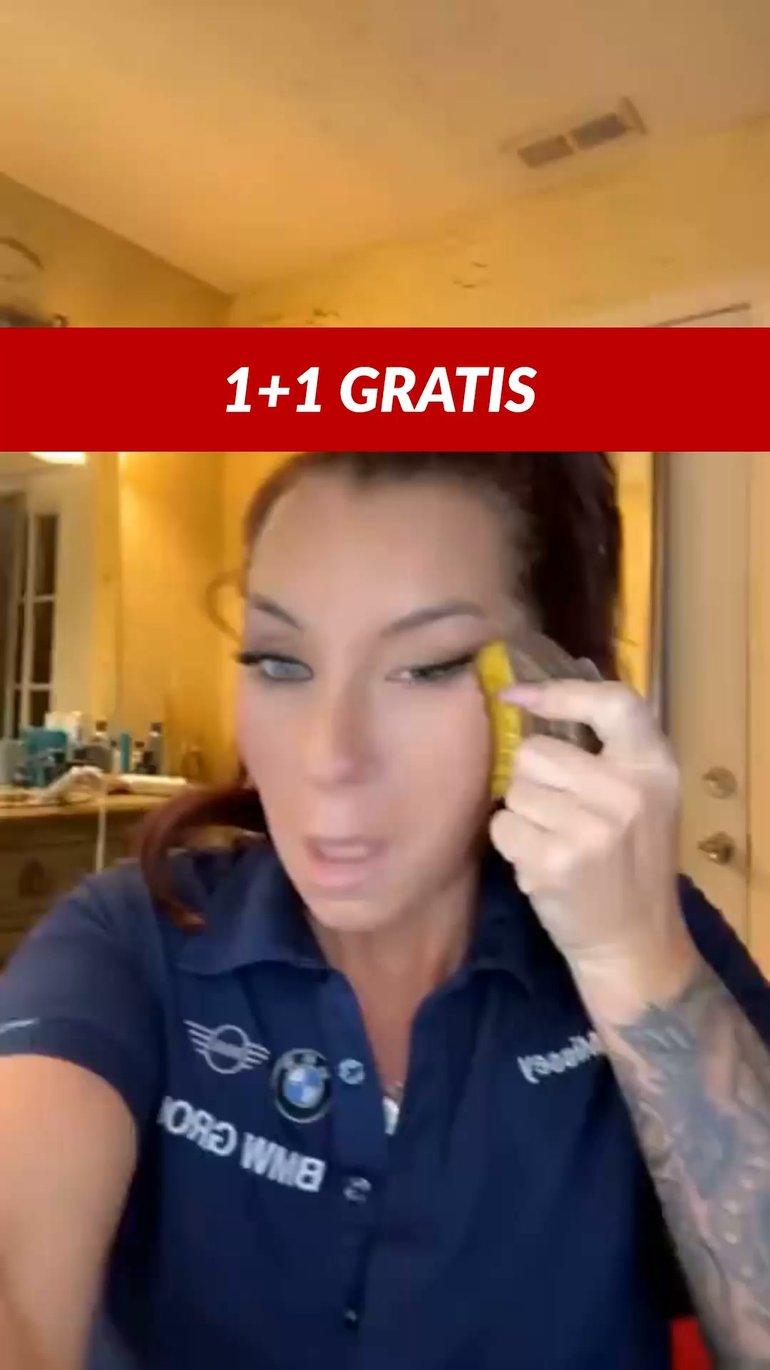 Netscroll Facebook ad: 1+1 BREZPLAČNO, Naravno oblikujte linijo čeljusti!
