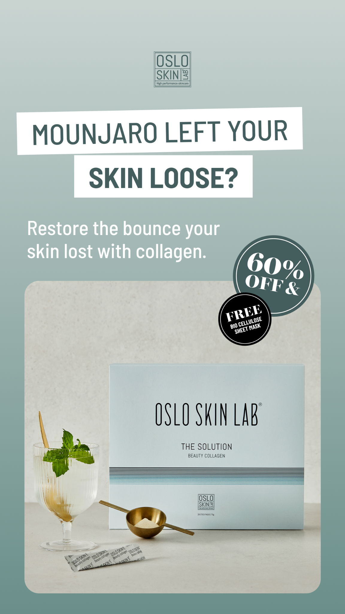 Oslo Skin Lab Facebook ad