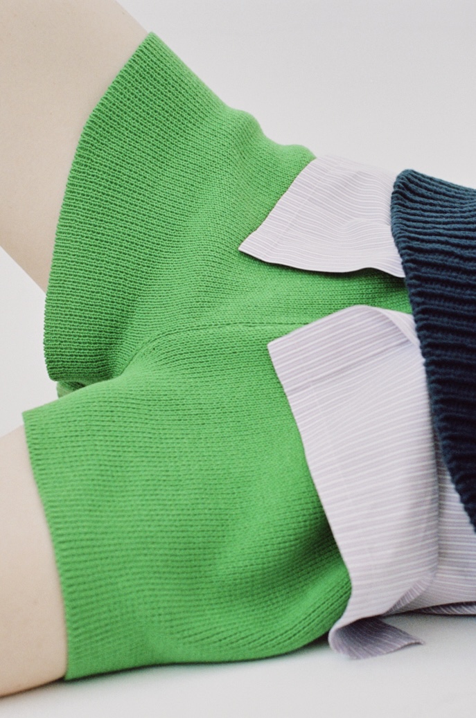 babaà Facebook ad: - classic knitted shorts, yes