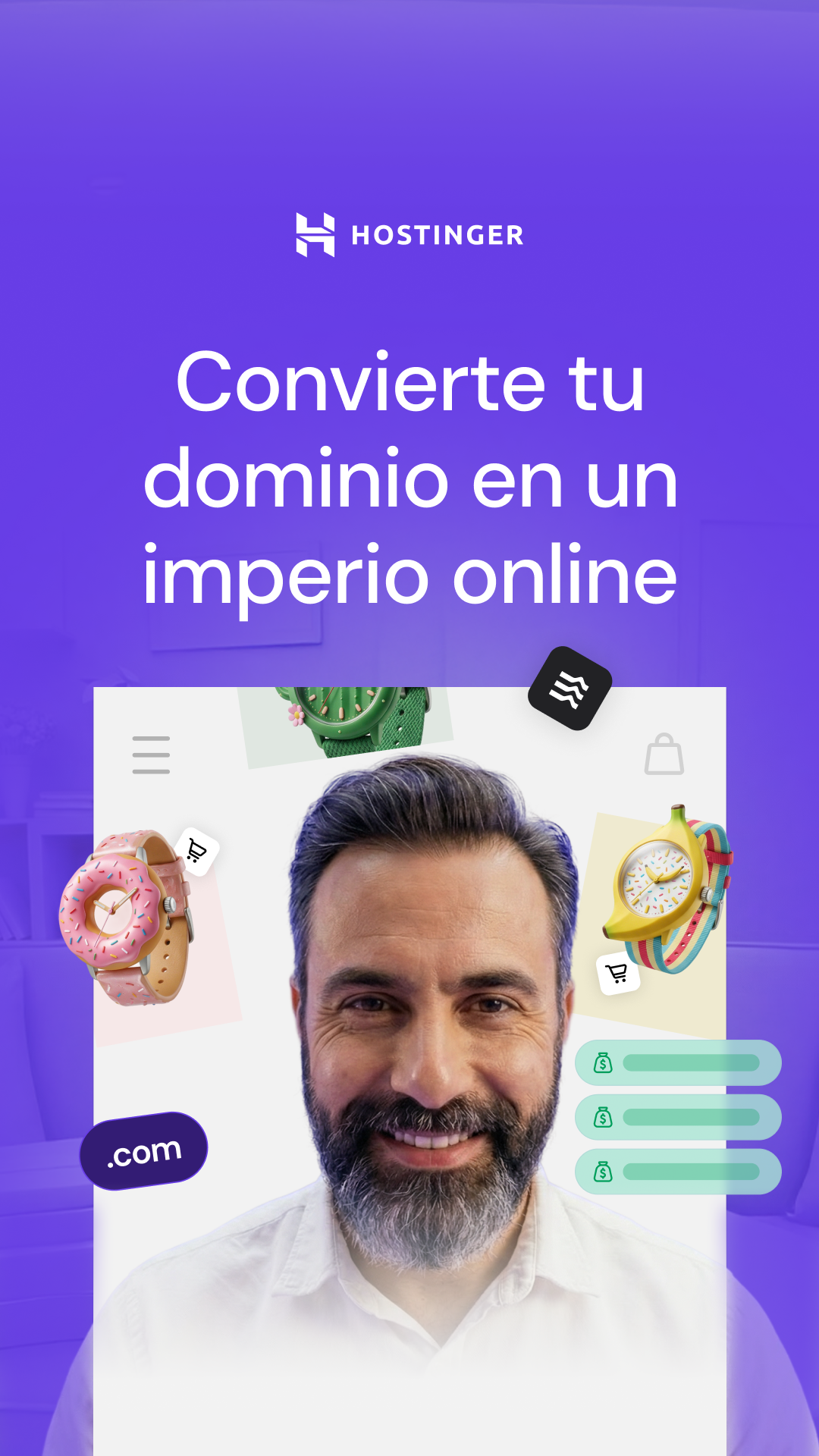Hostinger Facebook ad