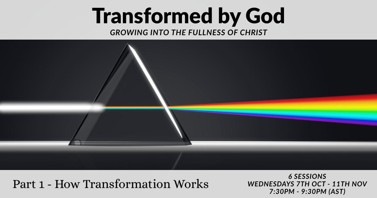Authentic Joy Facebook ad: Transformed By God