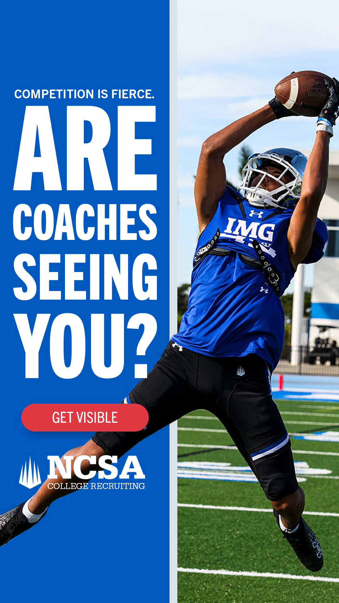 NCSA College Recruiting Facebook ad