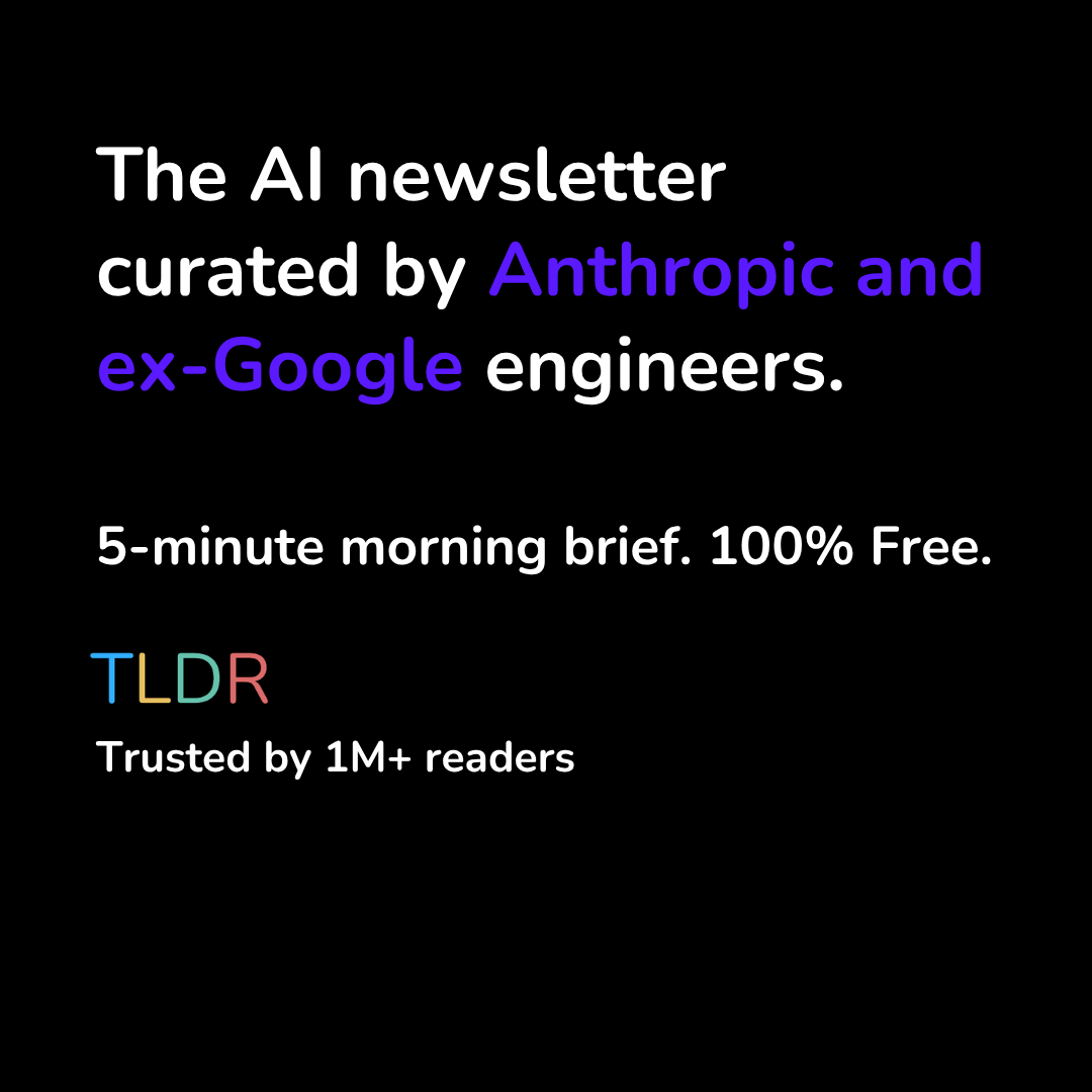 TLDR Newsletter Facebook ad