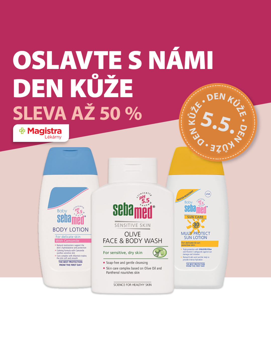 Magistra lékárny Facebook ad