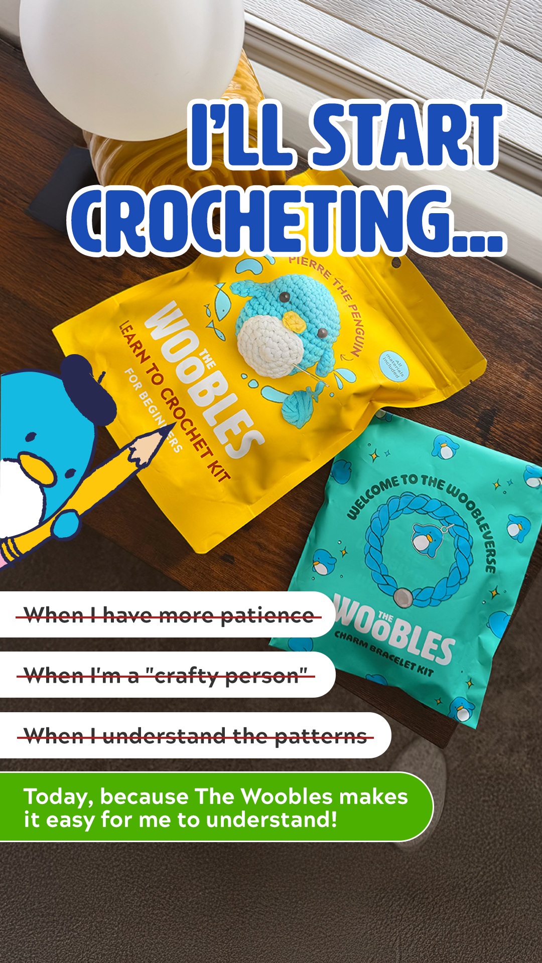 The Woobles Facebook ad