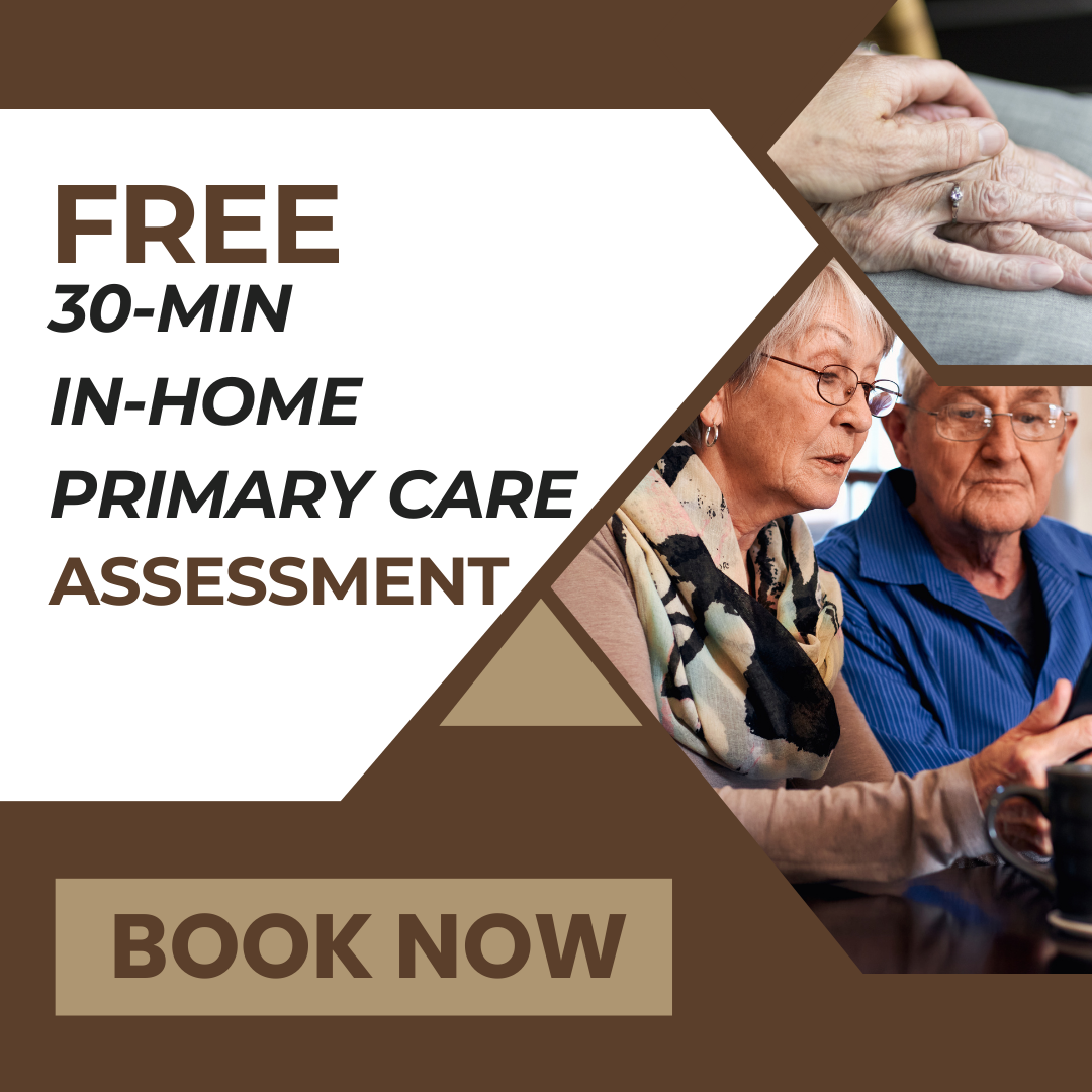 Govvas Healthcare Services, Inc Facebook ad: FREE 30-Min In-Home Primary Care Assessment