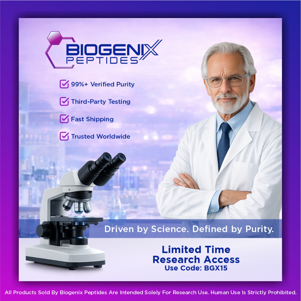 BiogenixPeptides Facebook ad