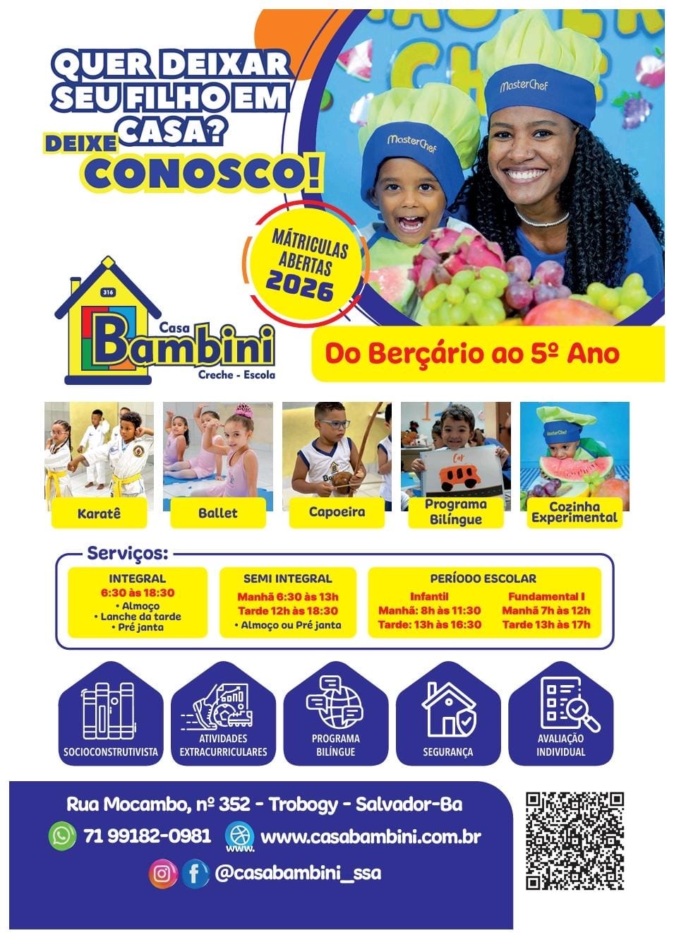 Casa Bambini Facebook ad from Oct 31, 2025