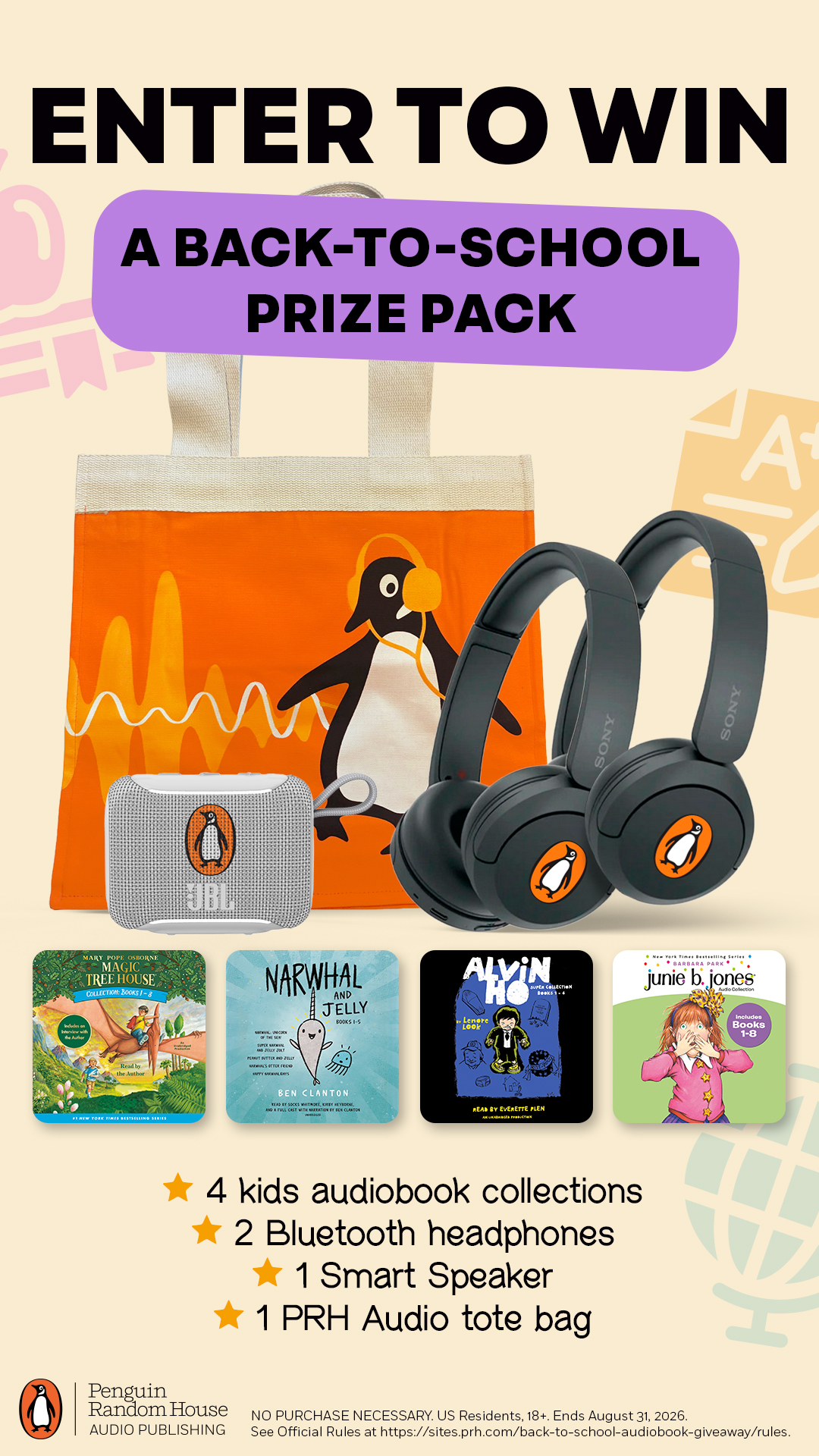 Penguin Random House Audio Facebook ad