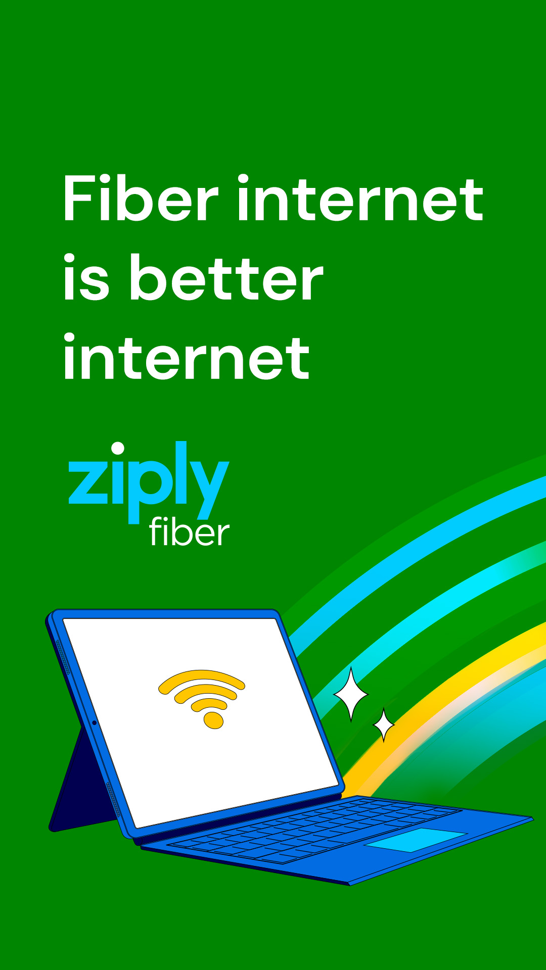 ZiplyFiber Facebook ad