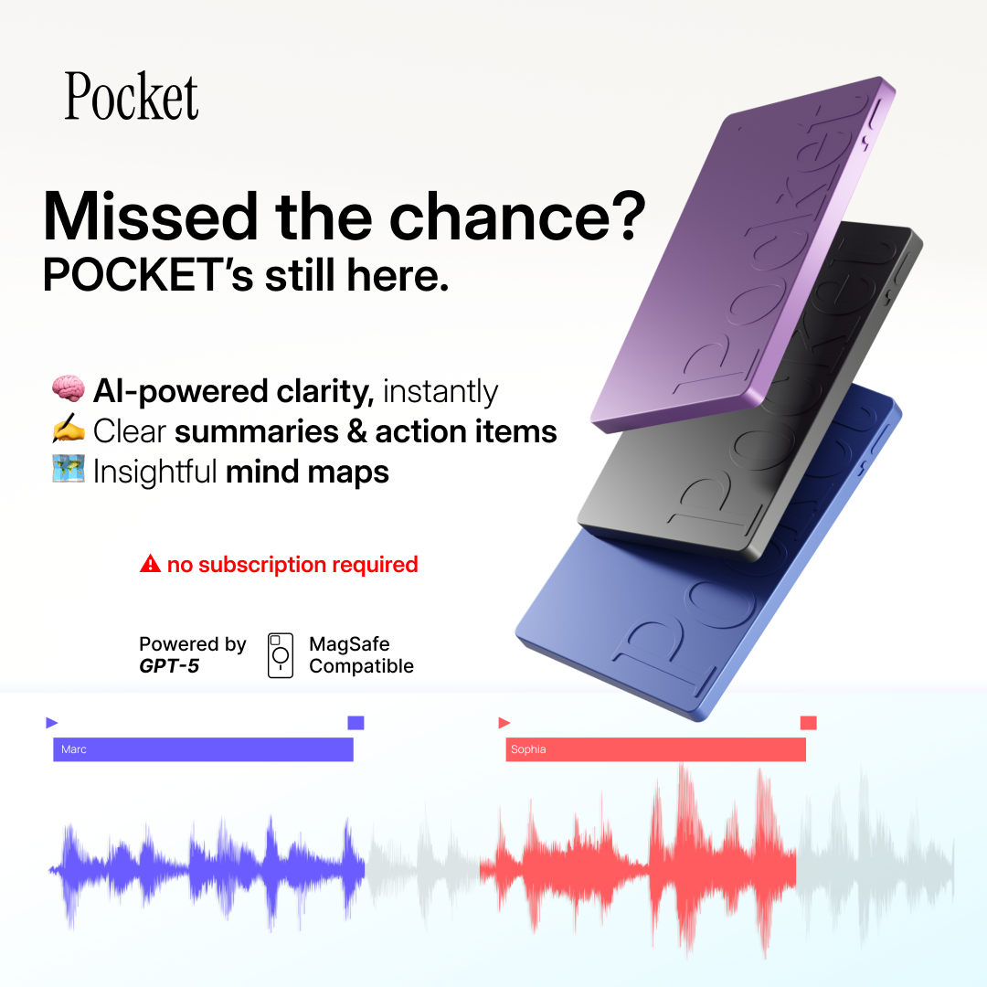 Pocket AI Facebook ad