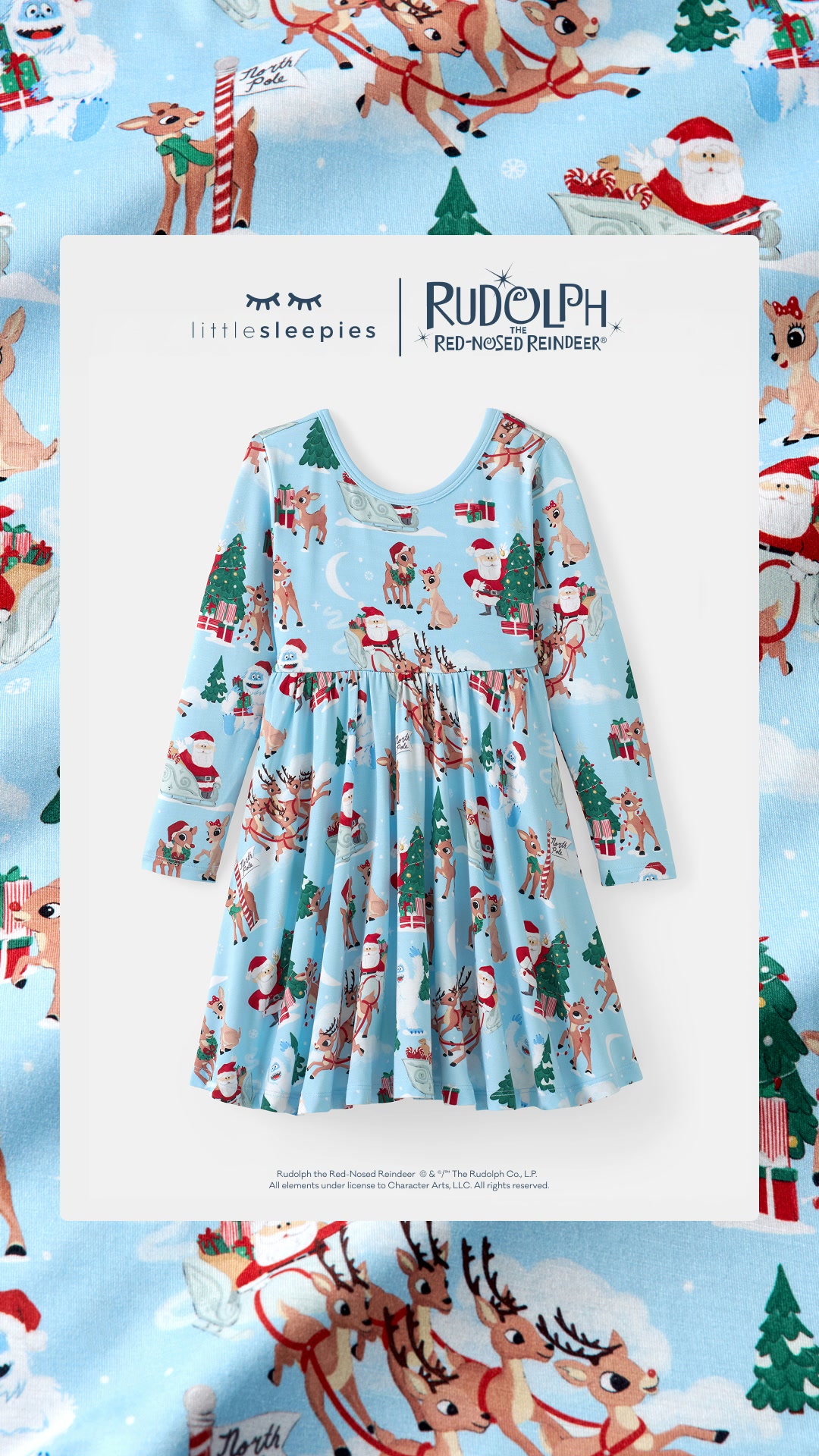 Little Sleepies Facebook ad: New for the Holidays