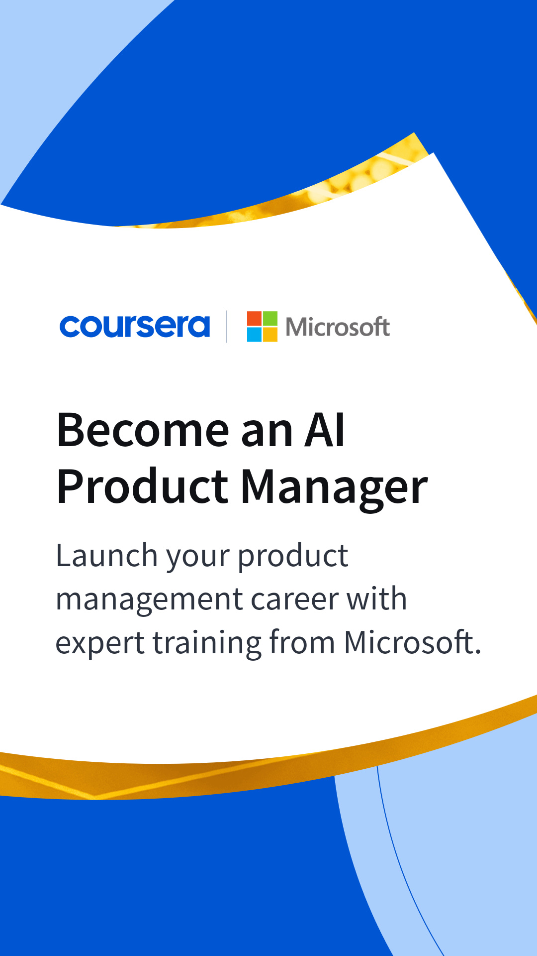 Coursera Facebook ad