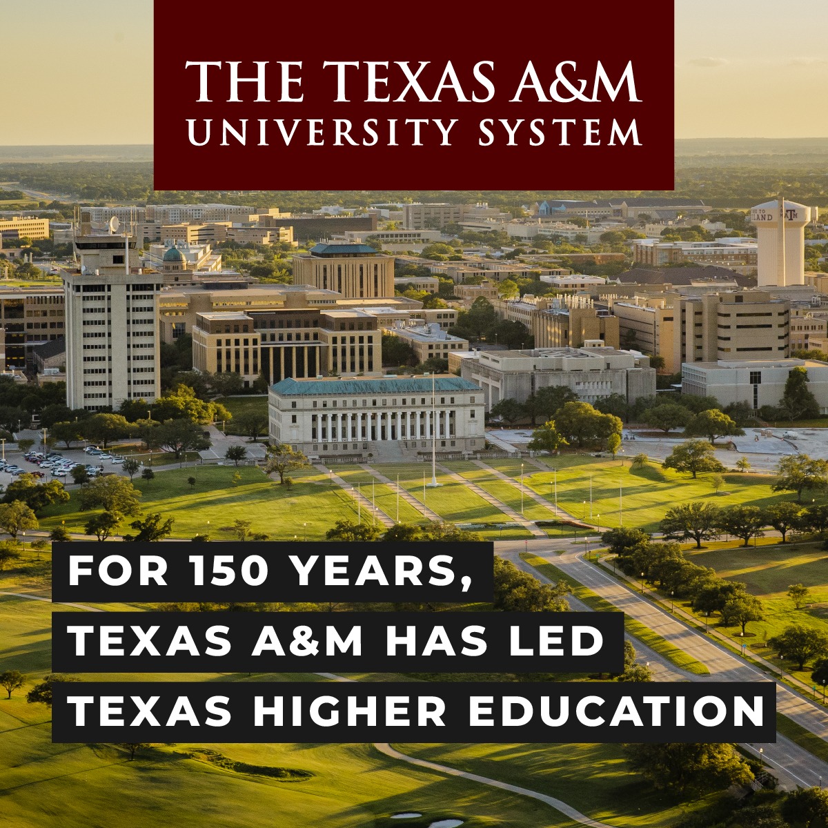 The Texas A&M University System Facebook ad from Feb 18, 2026