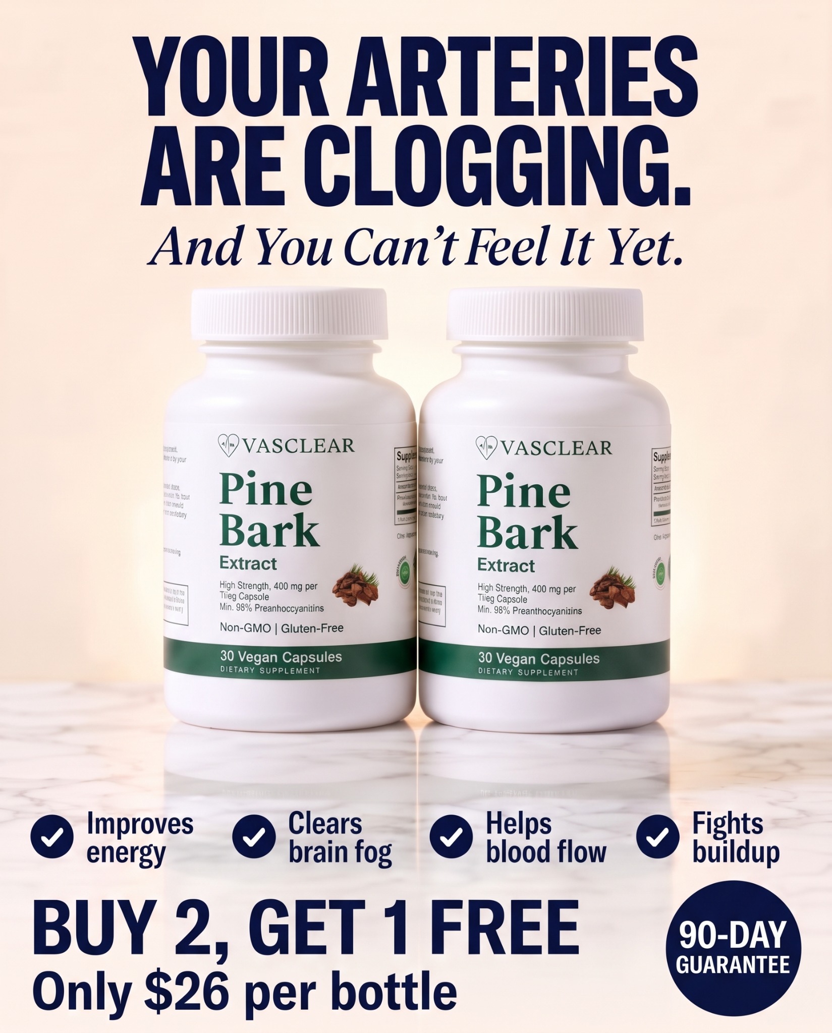 The Longevity Edit Facebook ad: Support Healthy Circulation Naturally