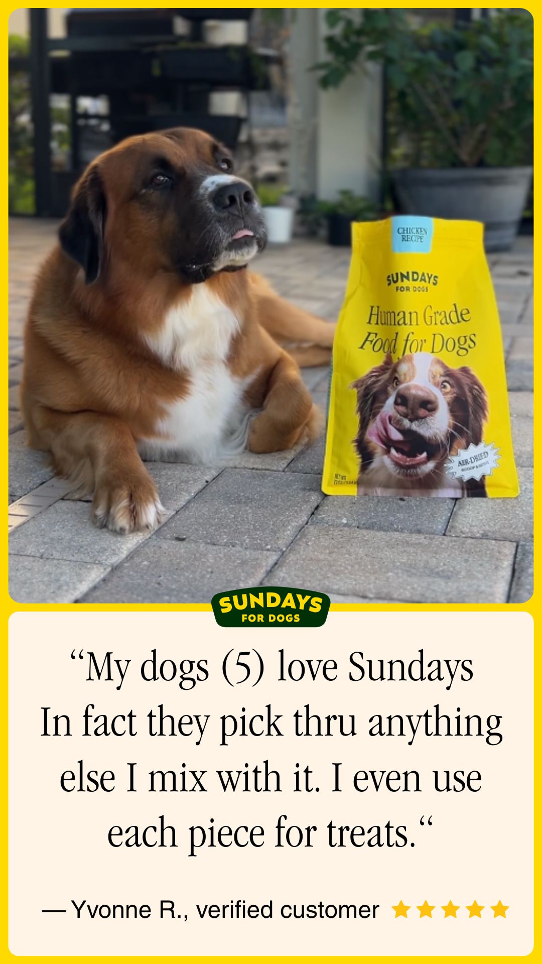 Sundays Facebook ad