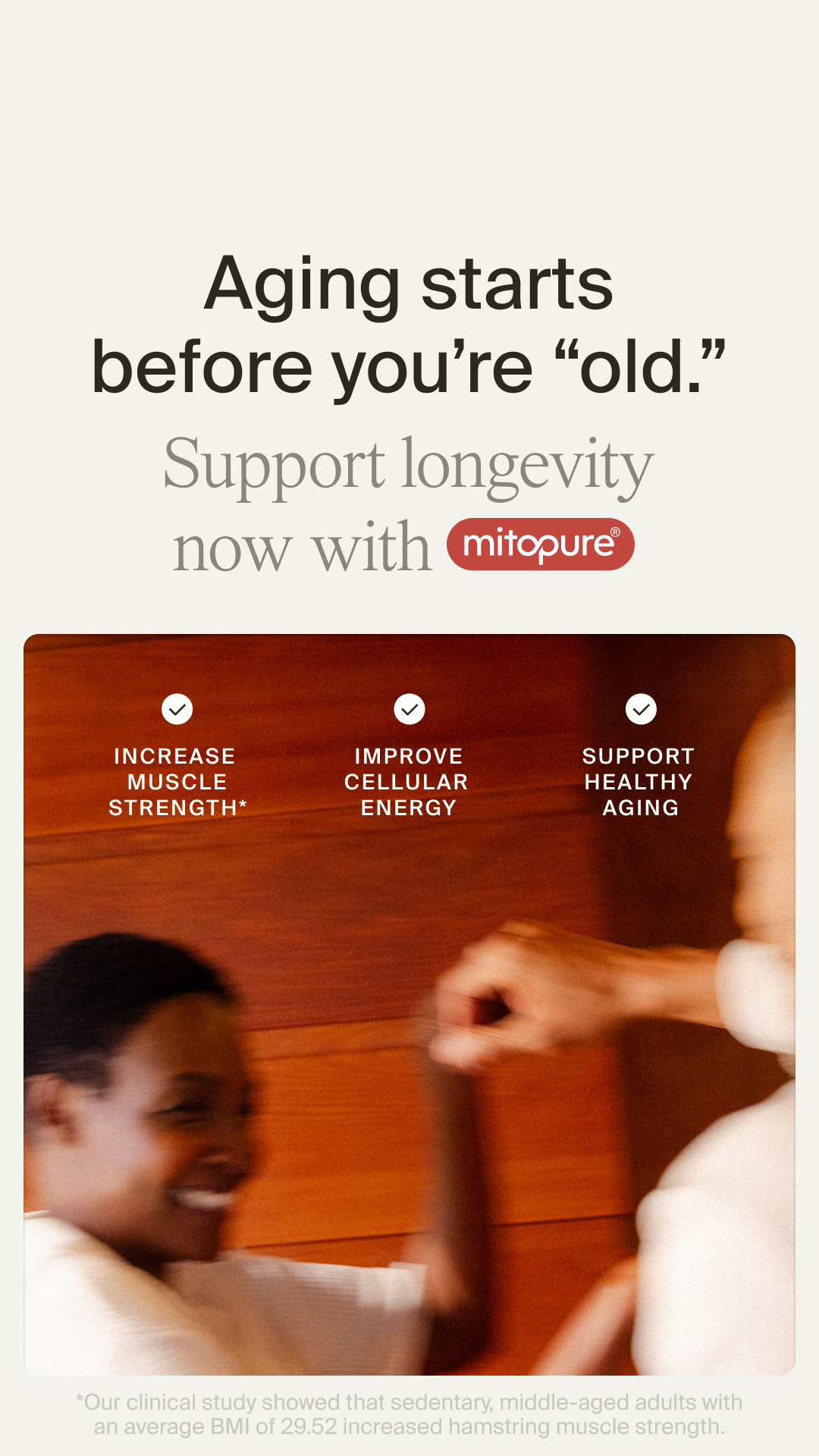 Timeline Longevity Facebook ad