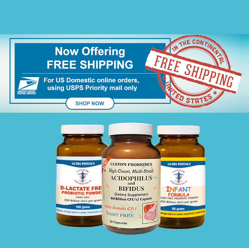Custom Probiotics Inc. Facebook ad from Jul 6, 2022
