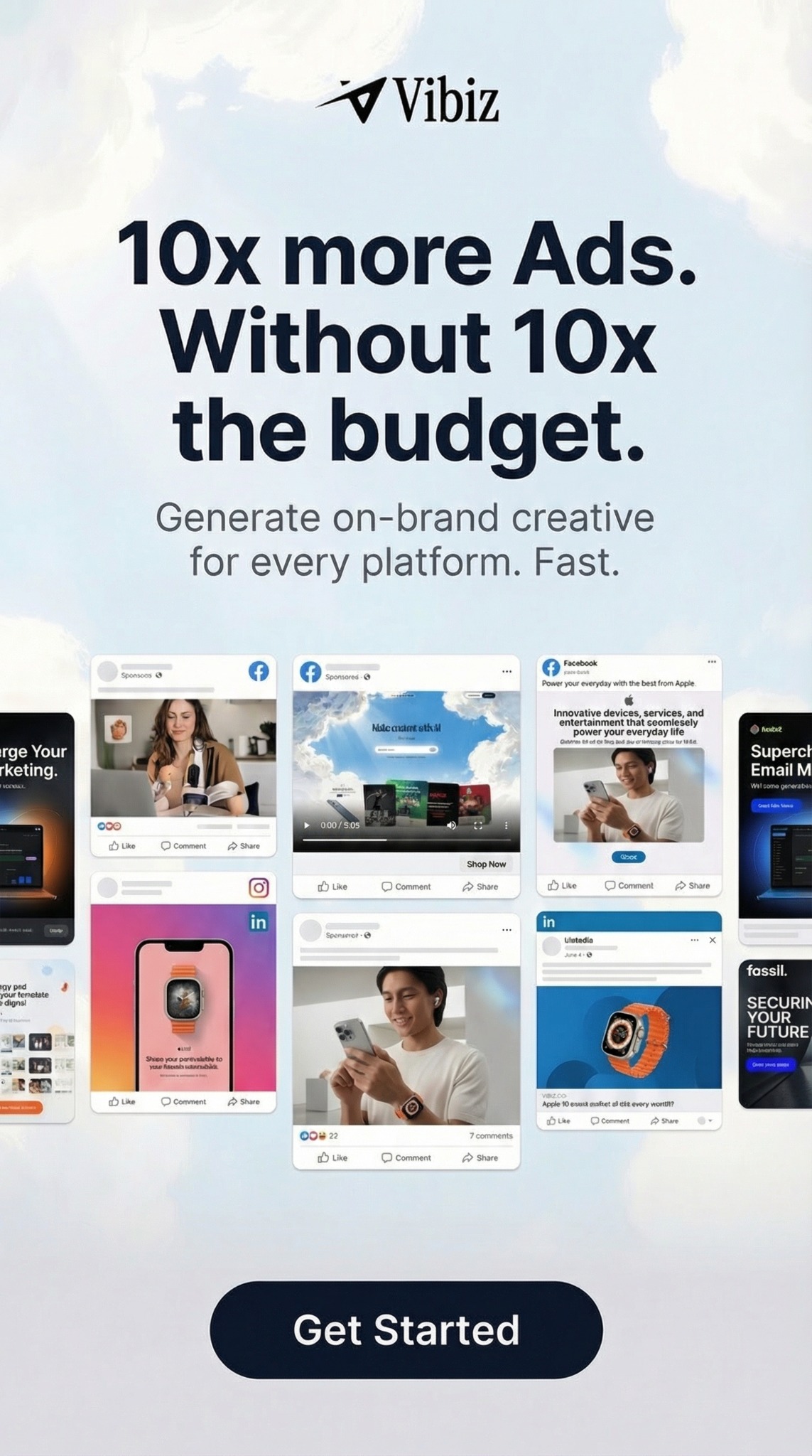 Vibiz Facebook ad