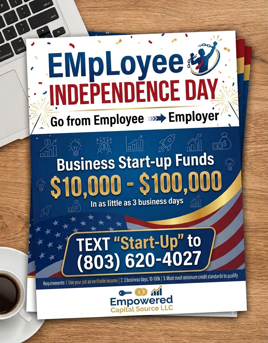 Empowered Capital Source LLC. Facebook ad