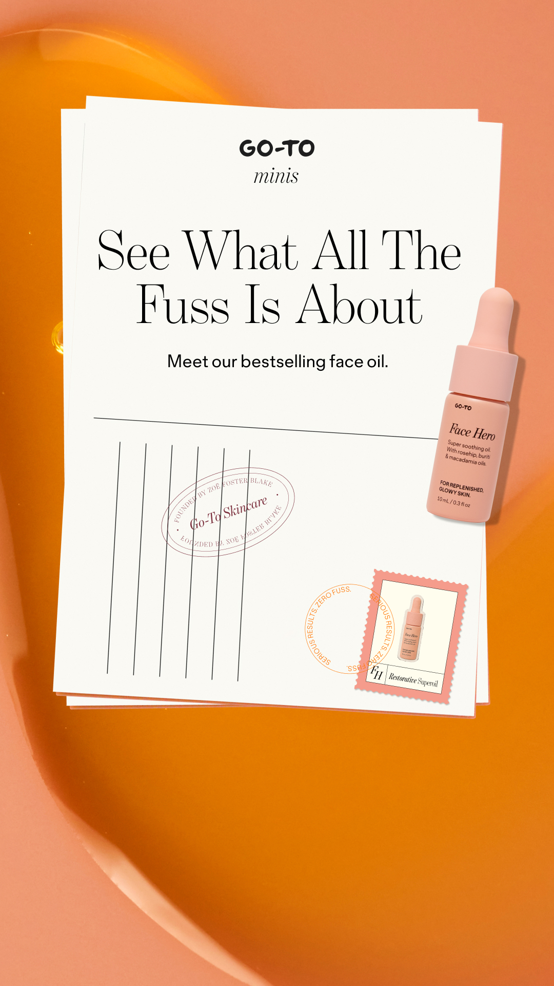 Go-To Skin Care Facebook ad