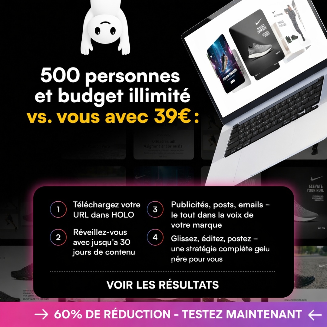 Holo Facebook ad