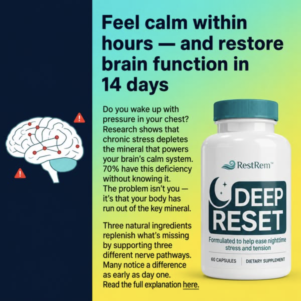 Evelyn Brown Facebook ad: Why Nothing I Tried for Anxiety Actually Worked