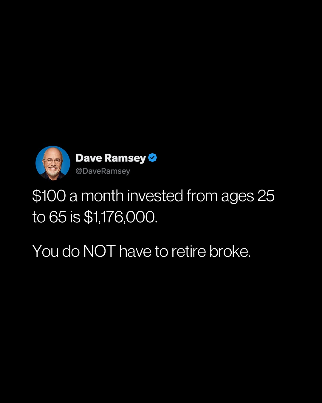 Dave Ramsey Facebook ad