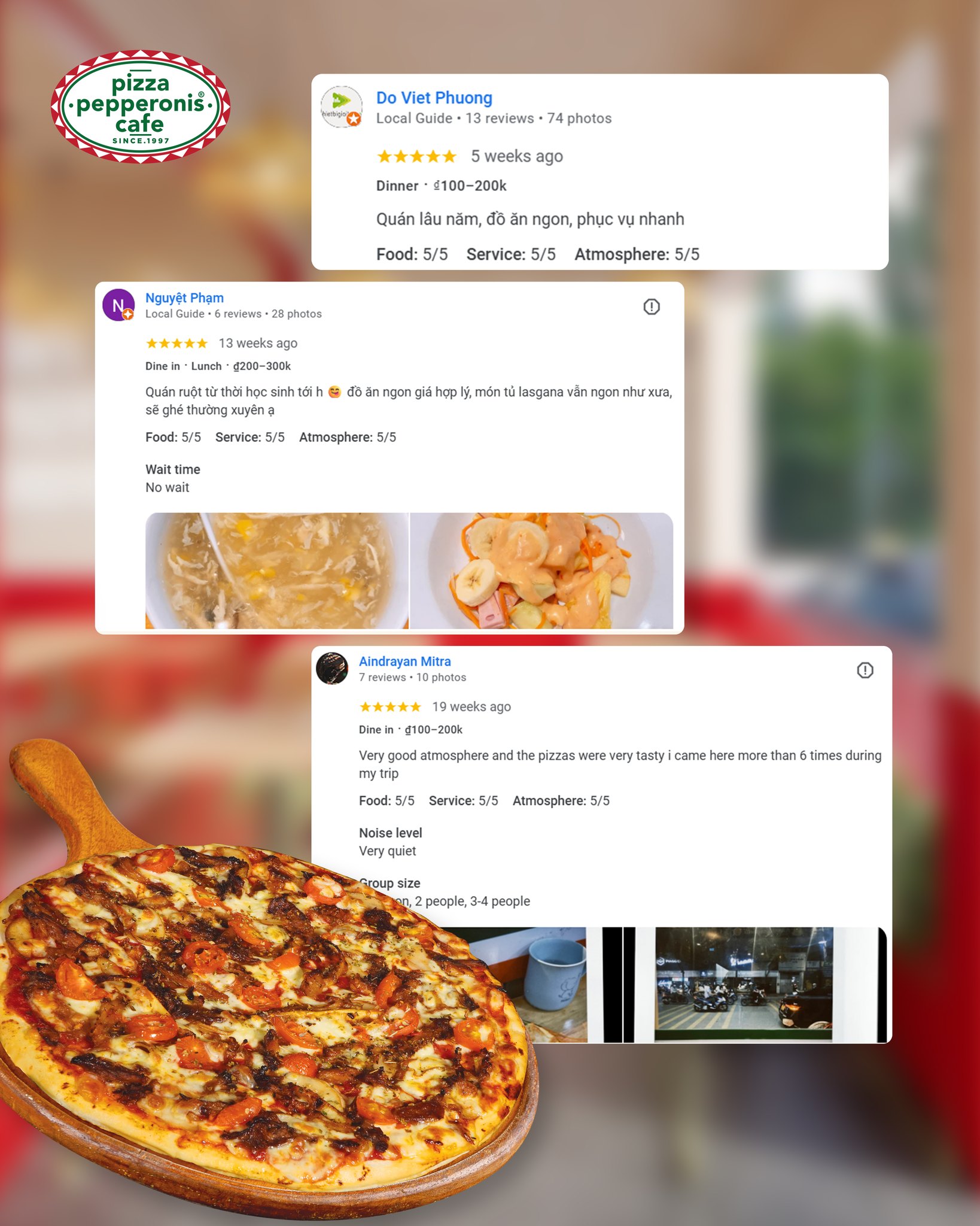 Pepperonis Facebook ad