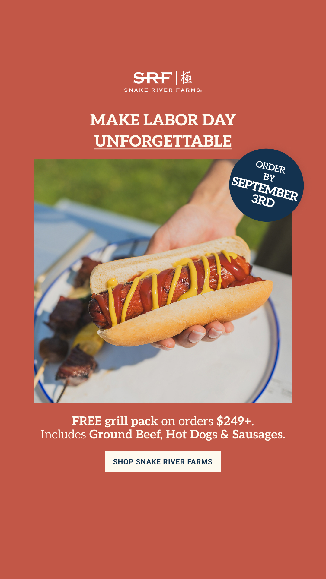 Snake River Farms Facebook ad