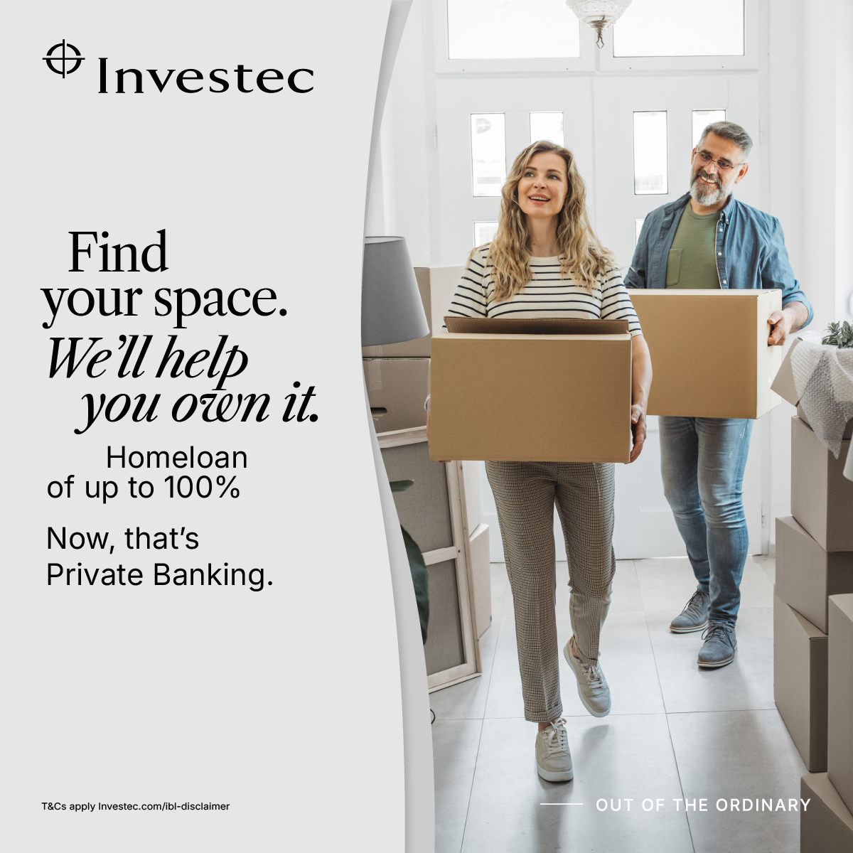 Investec Facebook ad