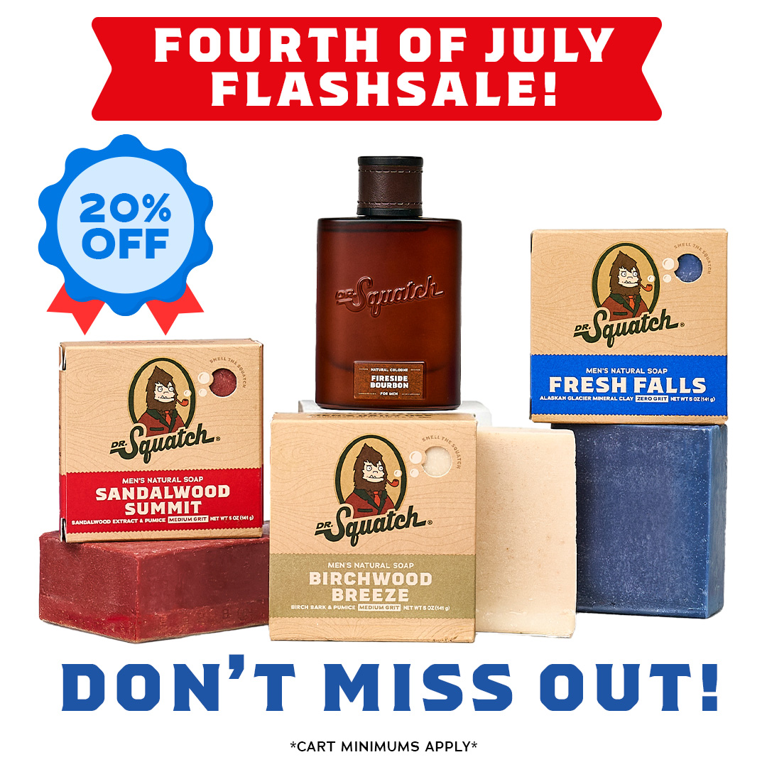 Dr. Squatch Facebook ad