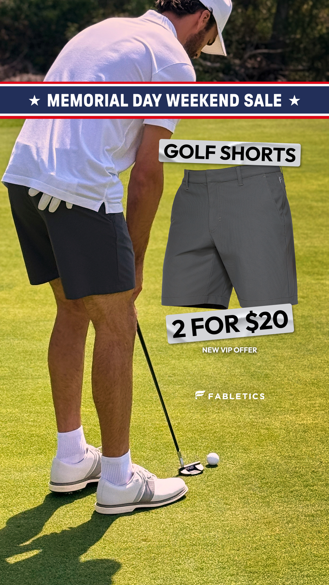 Fabletics Men Facebook ad