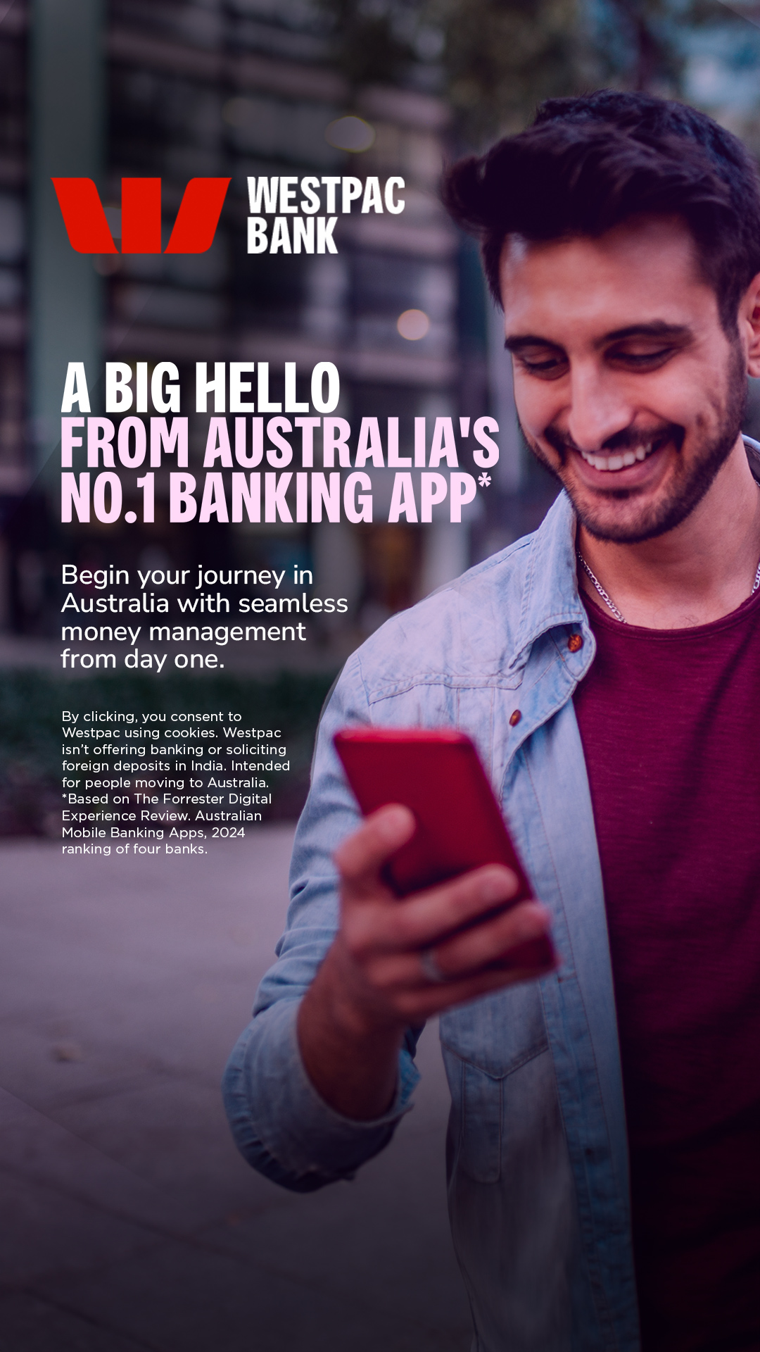 Westpac Facebook ad