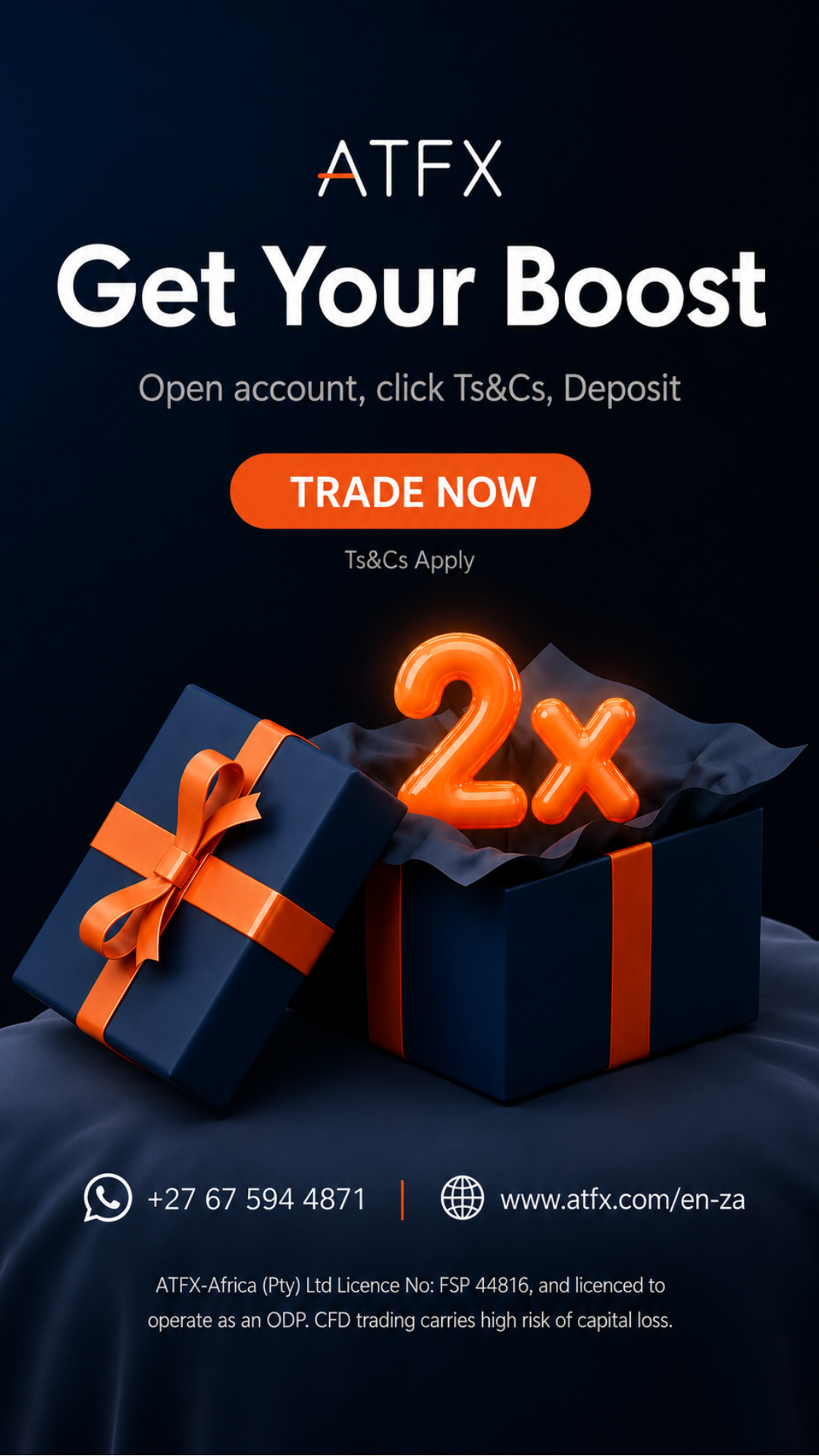 ATFX Africa Facebook ad
