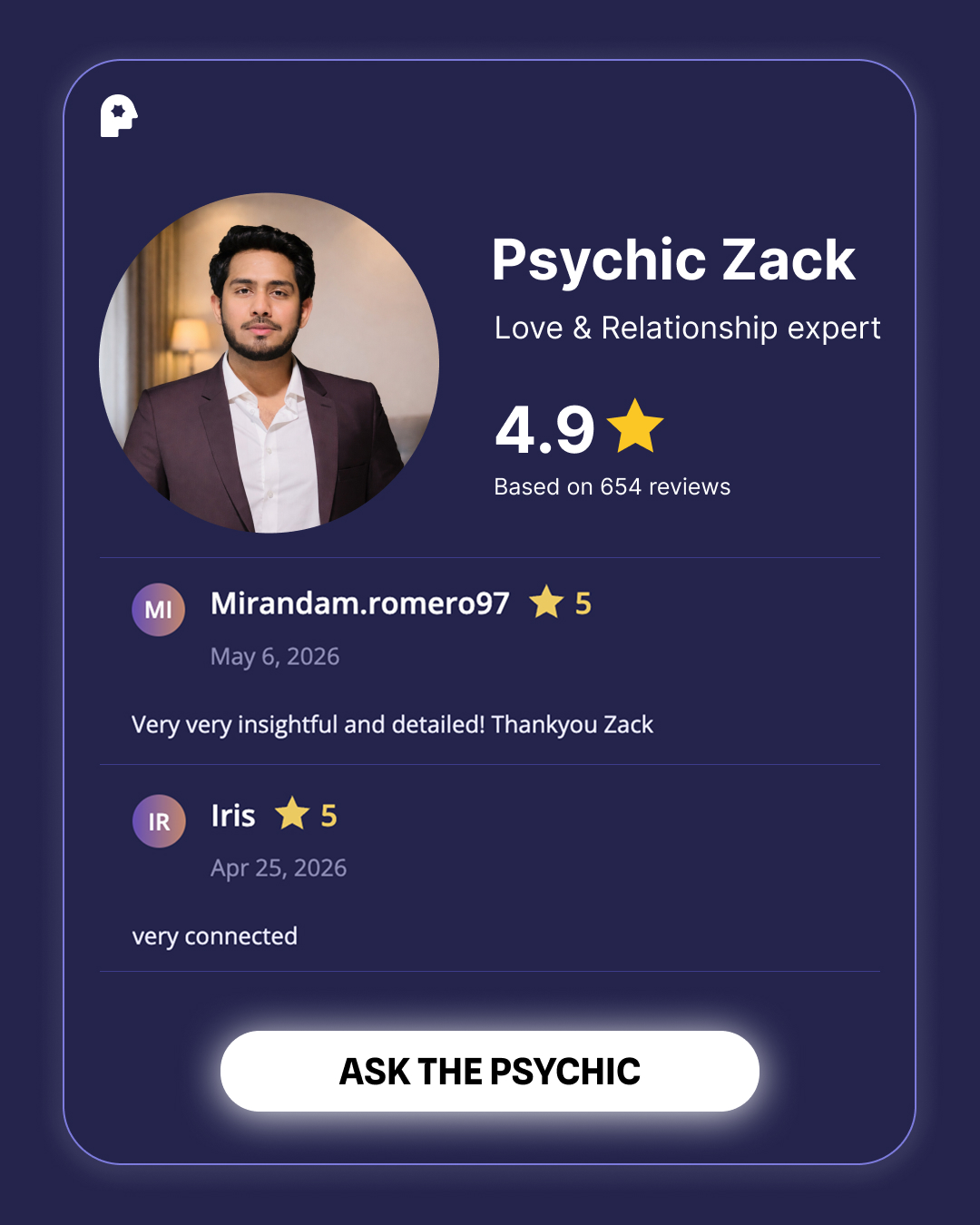 Your Relationship Advisor Facebook ad