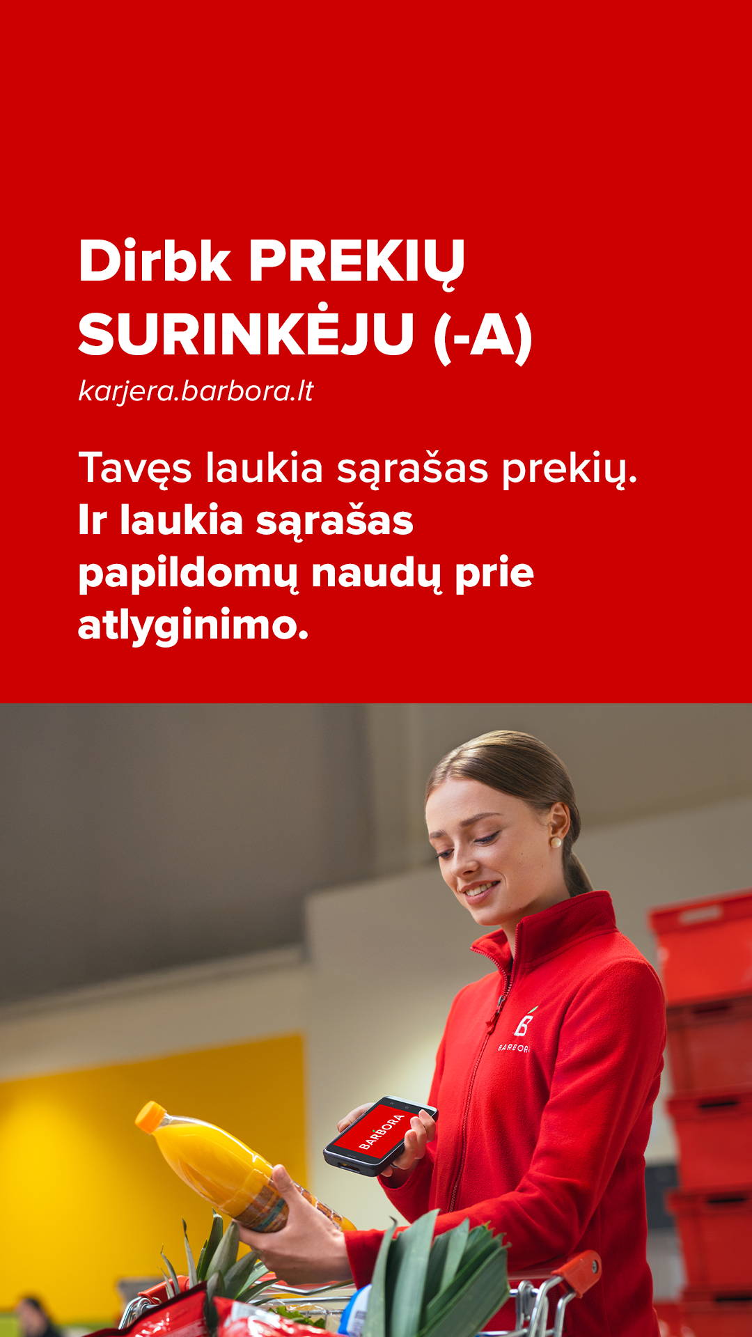 BARBORA.LT Facebook ad