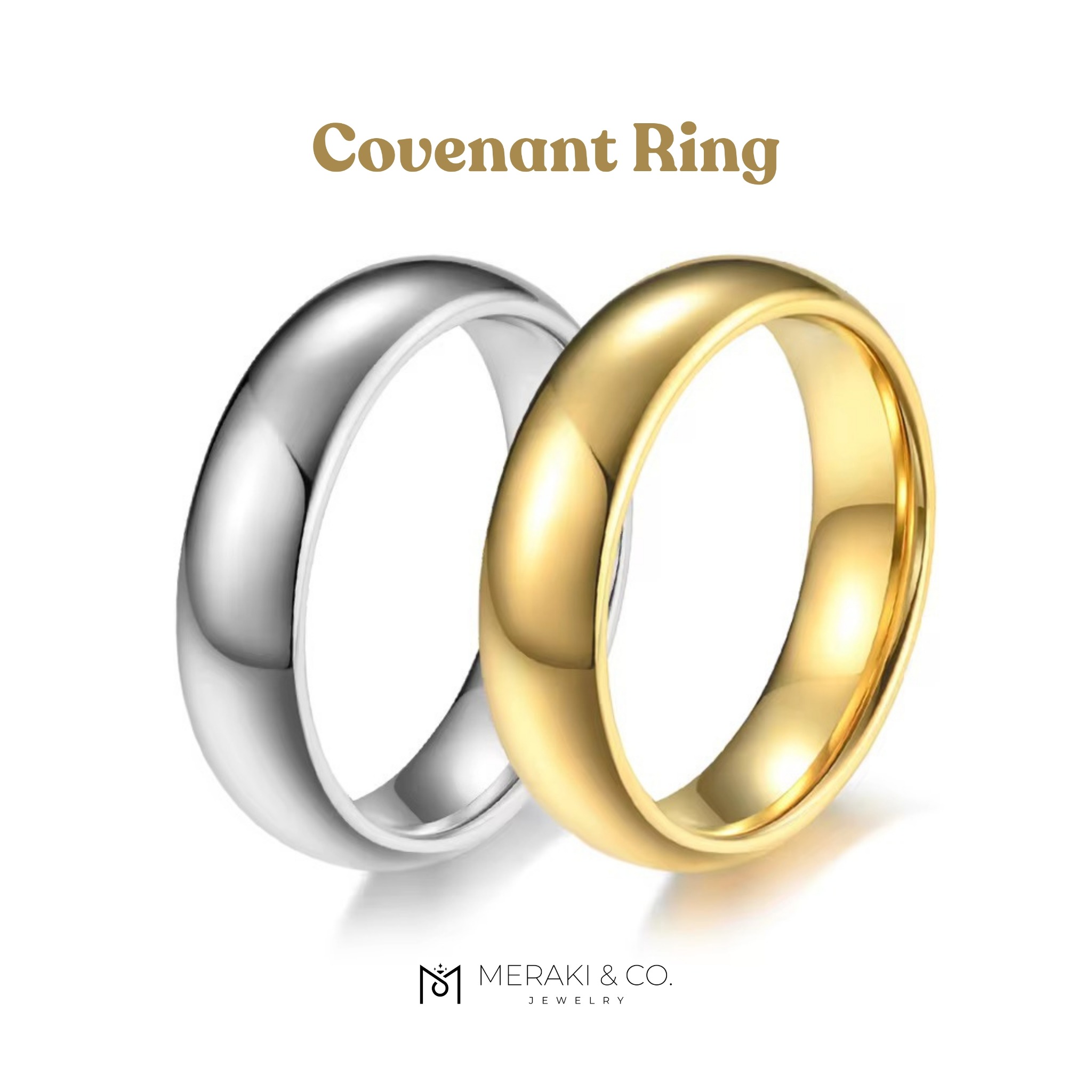 Meraki Silver Facebook ad: FREE NAME ENGRAVING
