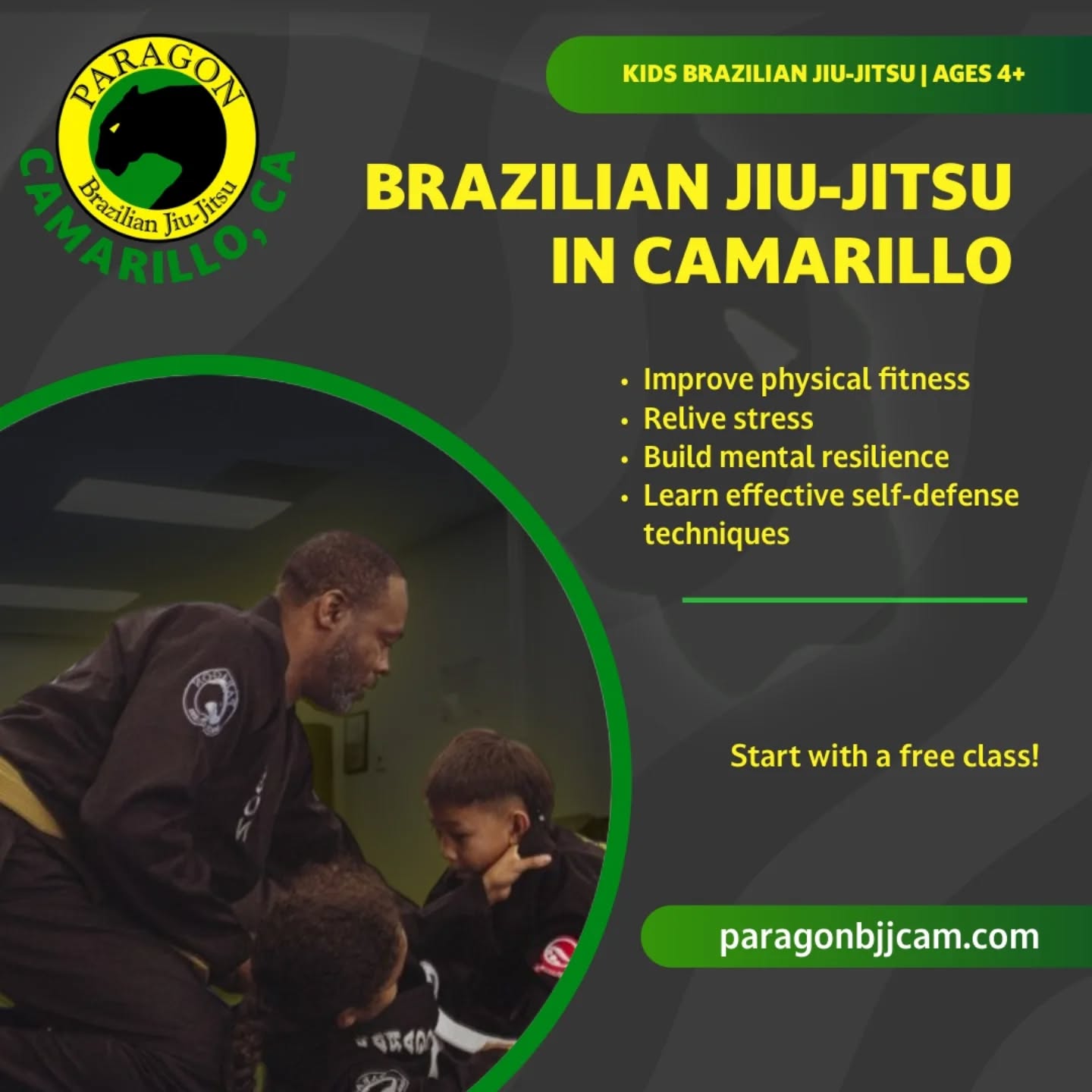 paragon_jiujitsu_camarillo Facebook ad: Build confidence while learning real self-defence…