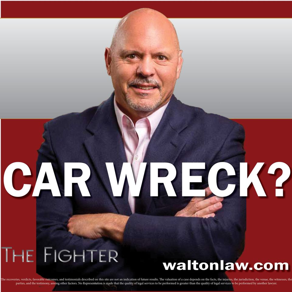 Walton Law Firm, P.C. Facebook ad: Car Crash in Auburn or Opelika?