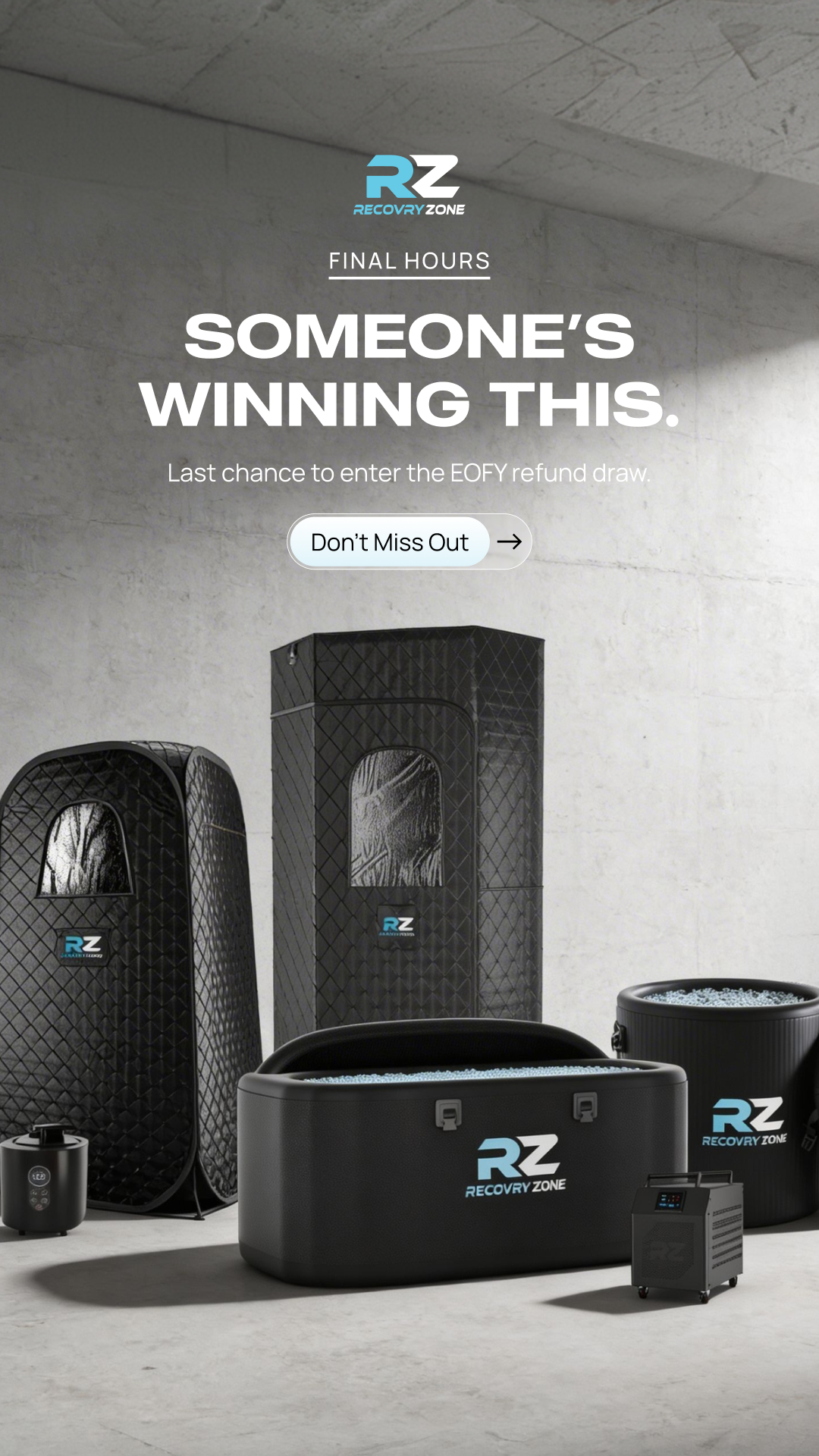 Recovry Zone Facebook ad